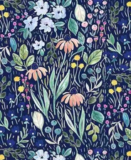 Dear Stella Cotton Fabric Creative Cats Blooming Lovely # DCJ16 14 yards