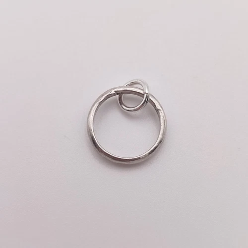 Vintage 925 Sterling Silver Ring Charm Pendant