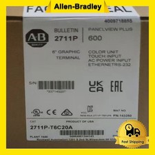 AB 2711P-T6C20A SER D Panelview Plus 600 AB 2711PT6C20A Free Shipping