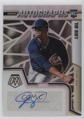 2022 Panini Mosaic Rookie Holo Prizm Luis Gil #RAM-LG Auto RC 0m89
