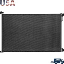 Retractable Baby Gate Extra Wide Extra Tall Safety Barrier Stairs Doorways Pets