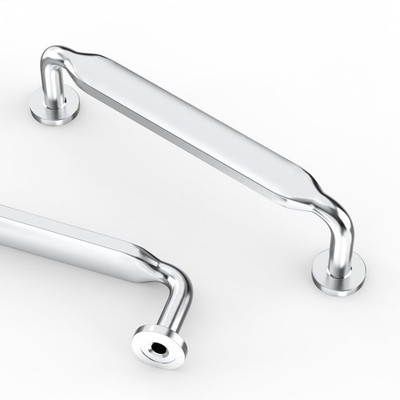 Asidrama 10 Pack 3 Inch(76mm) Polished Chrome Kitchen Cabinet Handles, Silver