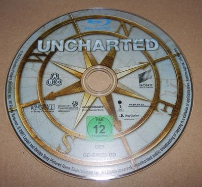 Uncharted - nur Blu-ray, ohne Hülle