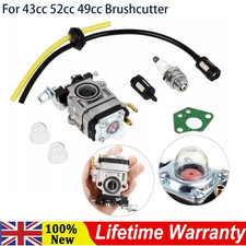 Carburetors For 43cc 52cc 49cc Brushcutter Strimmer Cutter Chainsaw Carb 15mm