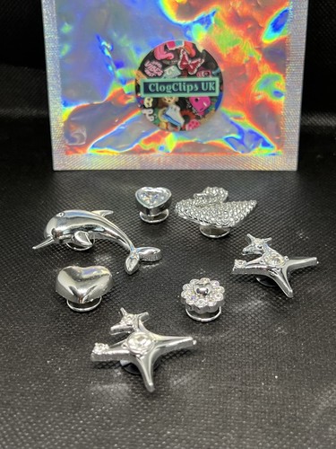 Brandneu in Verpackung Clog Clips Kroko Charms Schuhdekoration Crocs Clogs Schuhe Taschen & Armbänder - Bild 5 von 5