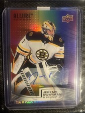 Jeremy Swayman 21-22 Allure (Rookie) (#R-35) Full Rainbow Auto