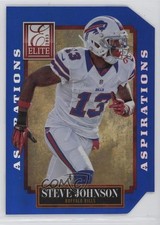 2013 Panini Elite Aspirations Die-Cut 48/87 Steve Johnson #14 we5