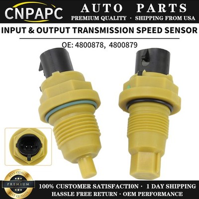 For Chrysler Sebring Dodge Caravan Dynasty Input Output Speed Sensor 4800878