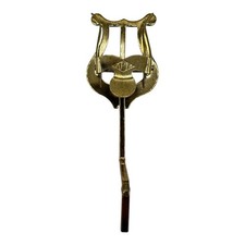 Saxophone Marching Music Lyre American Plating
