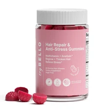 Trybello Hair Repair & Anti-stress Gummies 60 Count 30 Day Supply