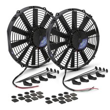 Proform 67038 Ultra-performance Straight Blade Style Brushless 12 Electric Fans Proform 67038 Ultra-performance Straight Blade Style Brushless 12 Electric Fans
