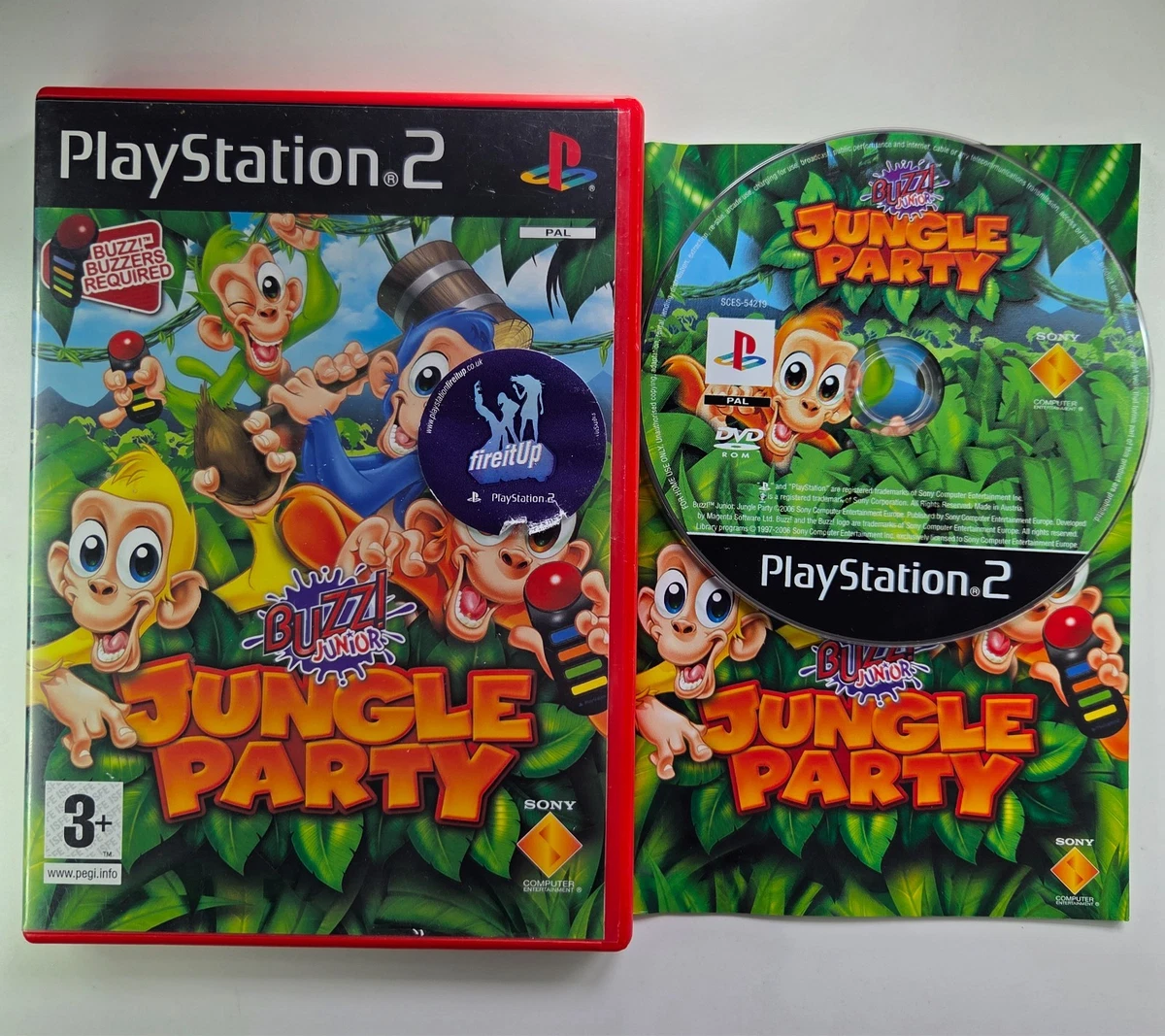 LOT JEU PS2 Ben 10 Alien Force Buzz Quizz PlayStation 2 EUR 10,99 - FR