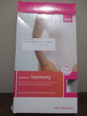 Medi Mediven Harmony Compression Arm Sleeve 2Y01704, 20-30 mmHg Size II Caramel
