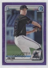 2020 Bowman Draft Chrome Purple Refractor 8/250 Dax Fulton Daxton #BD-131 0d9j