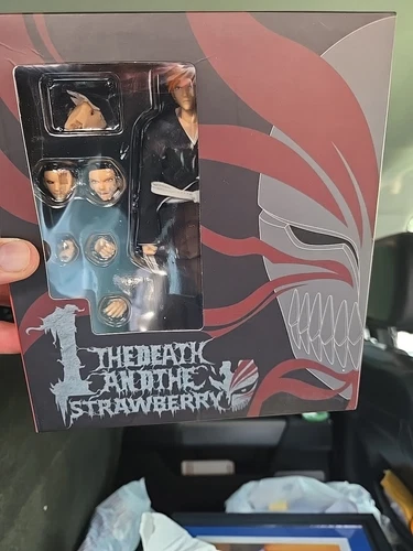 Bleach 1 The Death And The Strawberry Ichigo Action Figure New / Open Box 