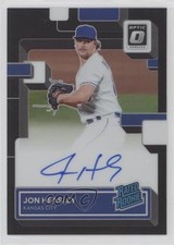 2022 Panini Donruss Optic Black Prizm 49/49 Jon Heasley #RRS-JH Auto 0c3