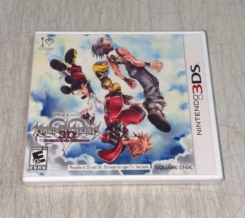Kingdom Hearts 3D: Dream Drop Distance (Nintendo 3DS, 2012) NEW SEALED