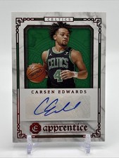 2020-21 Panini Chronicles Excalibur Apprentice Signatures Carsen Edwards Red SP