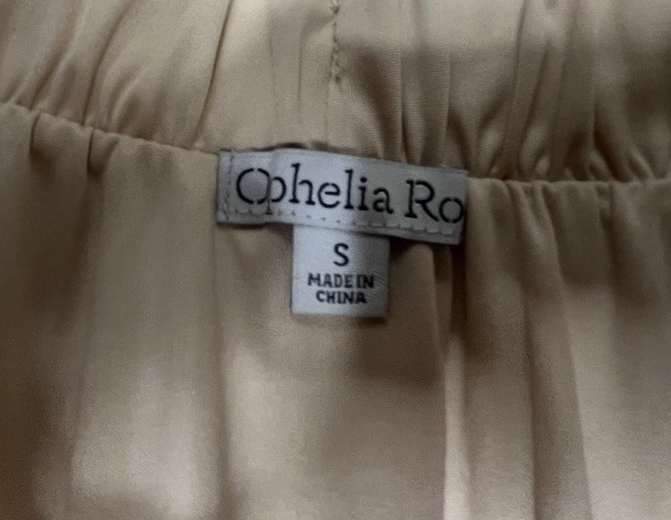 Maxi falda de lentejuelas doradas talla pequeña Foto 3 de 4