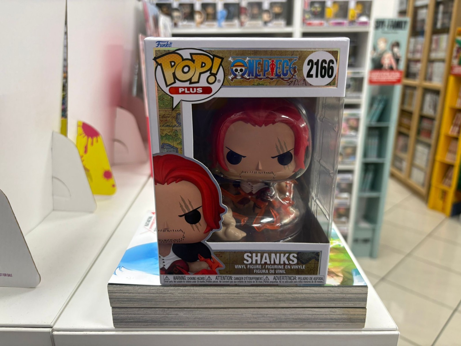 One Piece Funko Pop! Plus Figura De Vinilo Shanks - Imagen 2