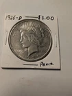 New Listing1926-D $1 Peace Dollar AU Details