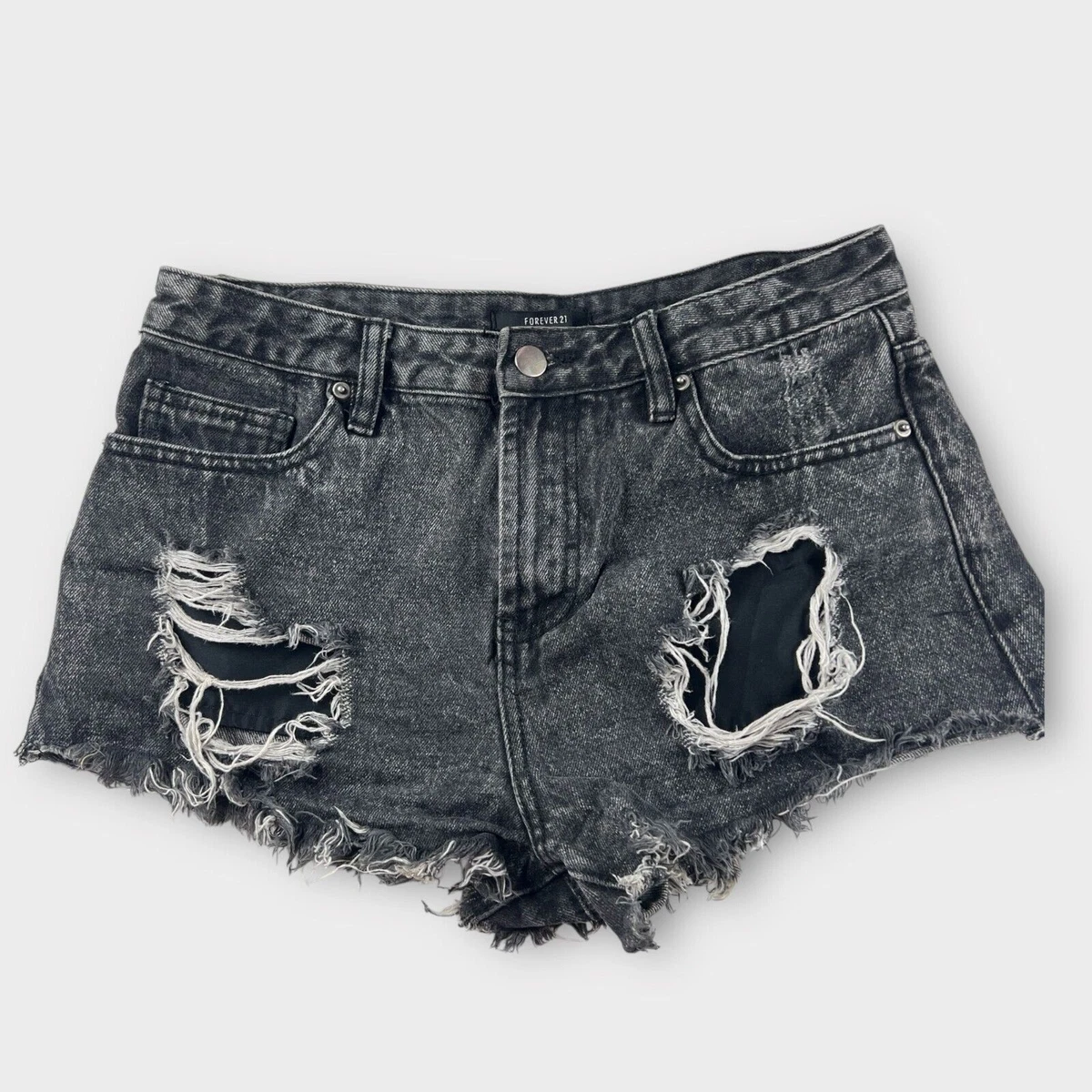 Short Jean Forever 21 – Taille 36 (S) – Bleu, Coupe Jeans – Neuf Sans Étiquettes
