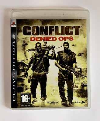 Playstation 3: Conflict Denied Ops Spiel PS3 Pivotal Eidos 16+