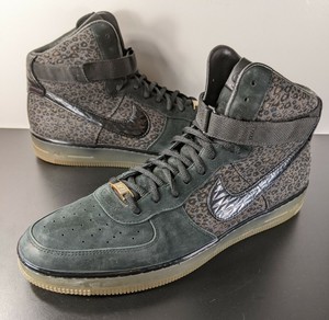 Nike Air Force 1 AF1 Downtown Hi Black/Black Leopard PROMO SAMPLE Men's  Size 12 | eBay