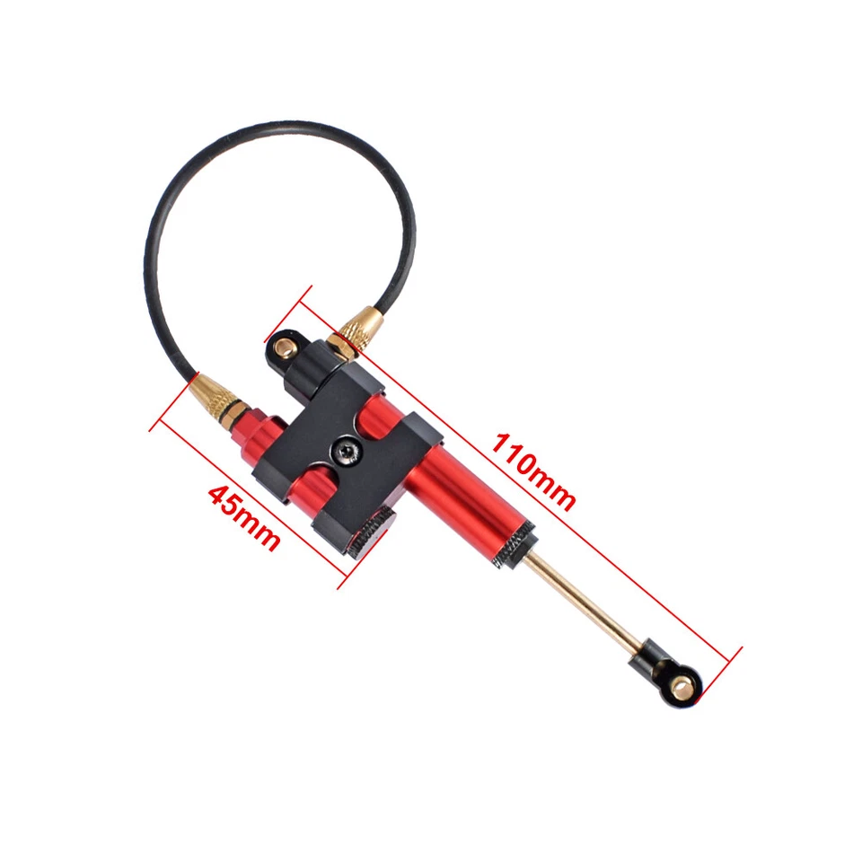 RC-Stoßdämpfer 110 mm einstellbarer Öldämpfer mit interner Feder für 1/10 RC Car - Bild 3 von 4