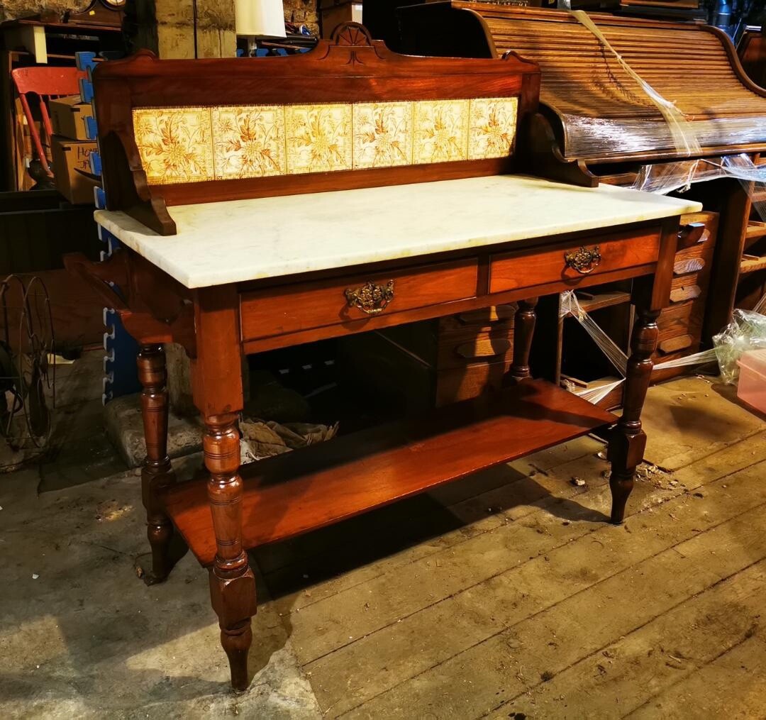 Antique English Wash Stand eBay