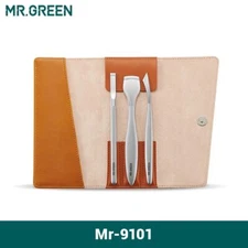 MR GREEN Pro Pedicure Ingrown Toenail Knife Blade Clippers Set German Stainless