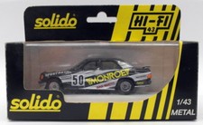 Solido Models 1/43 Scale Diecast 01500 - Mercedes  Benz 190-1506 - Blue No.50