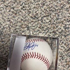 EDWARD MUJICA  SIGNED AUTOGRAPHED OL BASEBALL!  Indians, Cardinals, Red Sox!