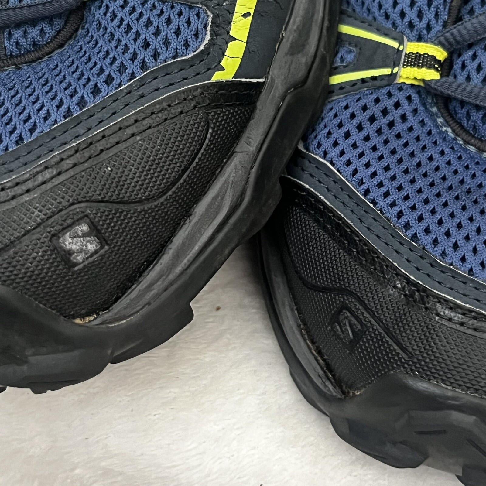 Scarpe Salomon Taglia 12 X Ultra Prime Escursionismo Trail Contragrip 371672 Blu Verde