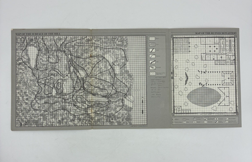 D&D Module B5 - Horror on the Hill - Dungeons and Dragons 1983 TSR 9078 Vintage - Picture 7 of 10