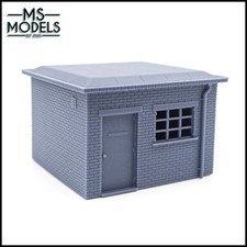 Brick Pumping Room House Building Scenery N/TT/00/O  Gauge Scale TT:120