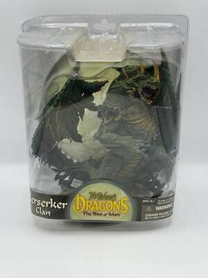 McFarlane s Dragons The Rise of Man Berserker Clan Dragon Action Figure NIP
