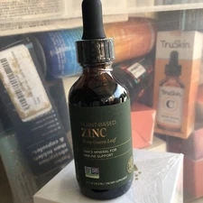 Global Healing USDA Organic Zinc Liquid Supplement - Pure Vitamin Drops for Immu