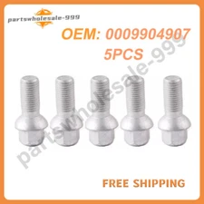 5 Wheel Lug Bolts Studs Nuts New for Mercedes W204 W211 C209 W164 W251