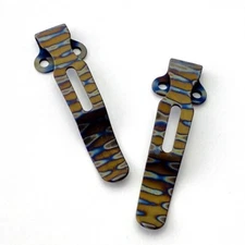 Hot 1 Pc Custom Made Titanium Alloy Backclip for Benchmade Bugout 535 Knives