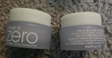 Clean It Zero Cica Relief Calming Cleansing Balm - 7ml, Travel Size NWOB X 2 