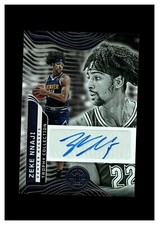 2021-22 Illusions Trophy Collection Signatures Autograph Zeke Nnaji Nuggets