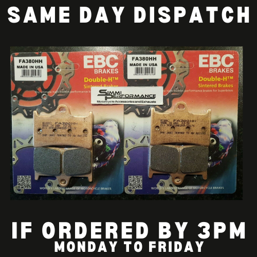 EBC HH Front Brake Pads Yamaha YZF 1000 R1 2004 2005 2006  and SP 2006