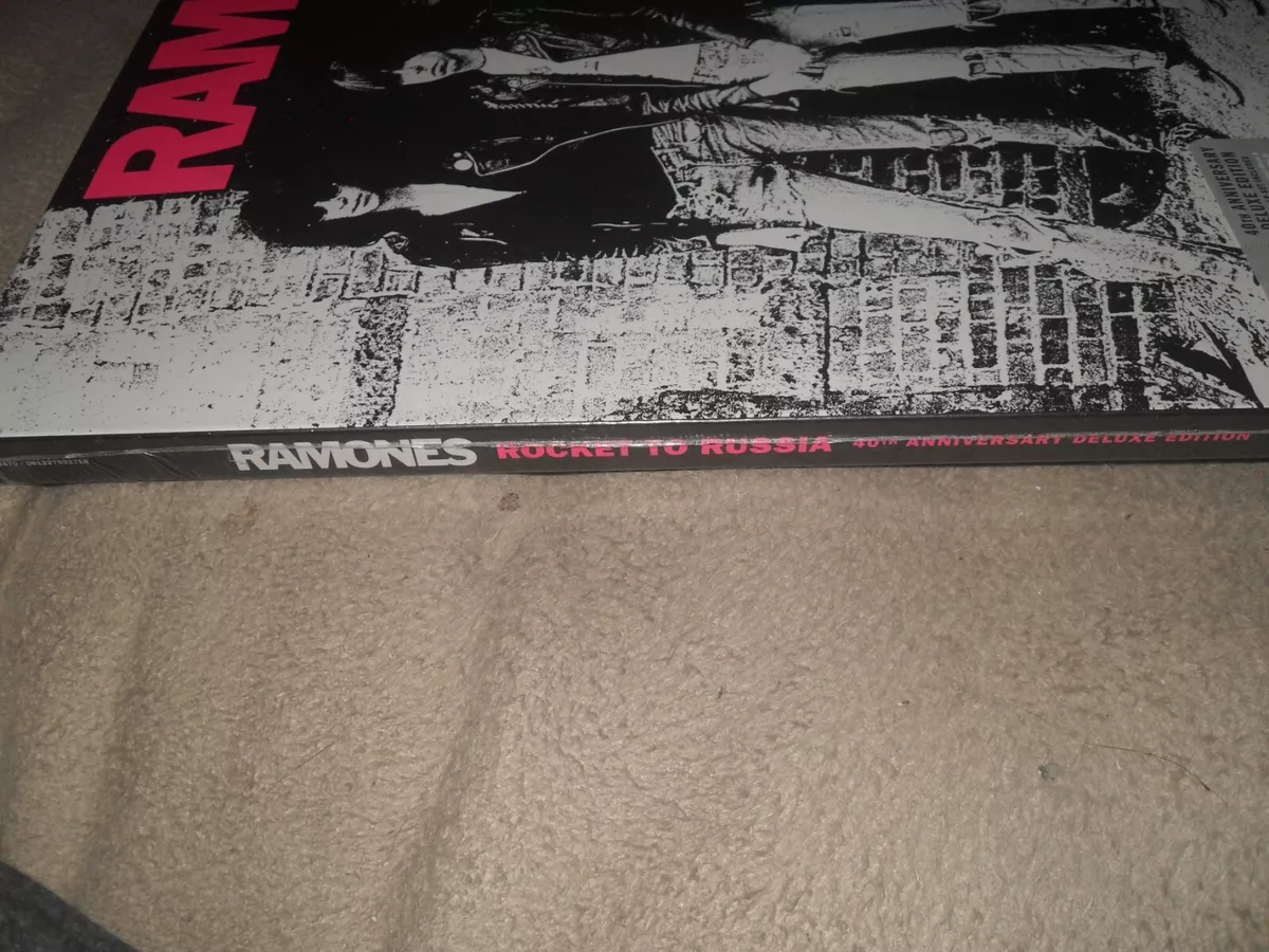 RAMONES Rocket to Russia 40th Anniversary 3-CD + 1-LP Box Set BRAND NEW CD