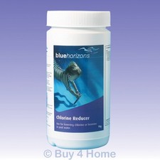 Blue Horizons 1kg Chlorine/Bromine Reducer - Hot Tub Spa Swimming Pool Lower Pot