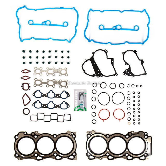 Комплект прокладок головки подходит для 14-19 Nissan 370Z Infiniti EX37 FX37 G37 M37 Q40 Q50 Q60 - Изображение 2 из 4