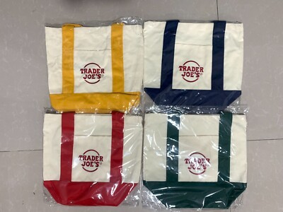 NEW  Mini Canvas Tote Bag Set Of A Shopping