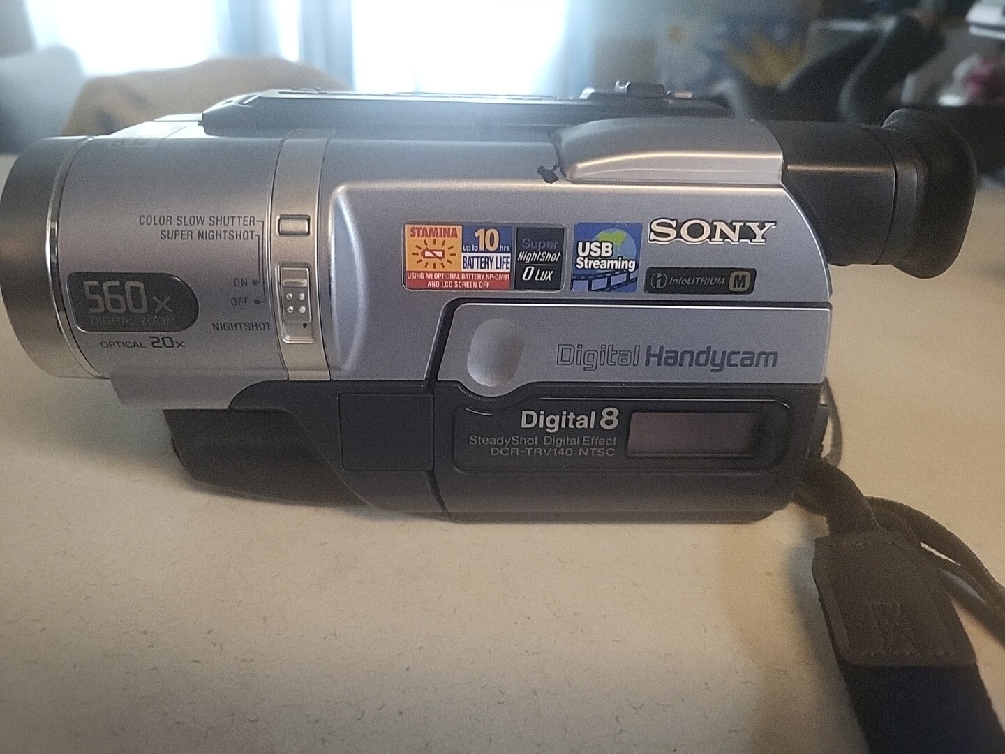 Sony Handycam DCRTRV140 Digital8 Camcorder 72874305130 eBay