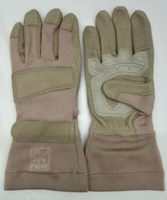WILEY X GI Military Tan Combat GEC (FROG) Gloves - Raptor Glove Tan SIze Large
