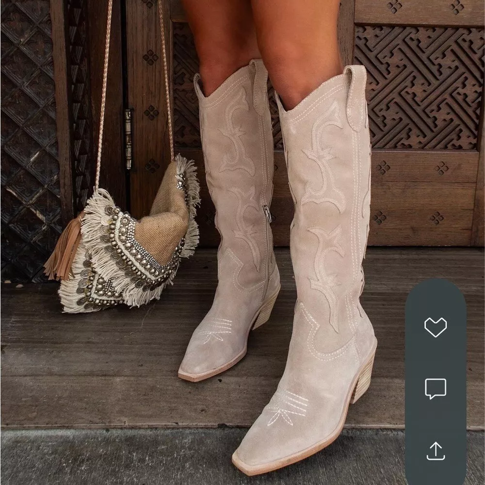 Dolce vita taupe sales suede boots